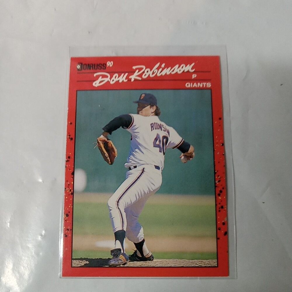 1990 Donruss - Don Robinson‎ #258